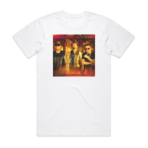 Ricky Martin Fiebre Album Cover T-Shirt White