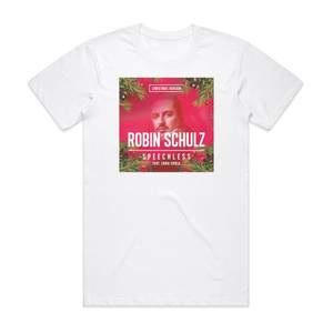 Robin Schulz Speechless Album Cover T-Shirt White Robin Schulz Speechless Album Cover T-Shirt White