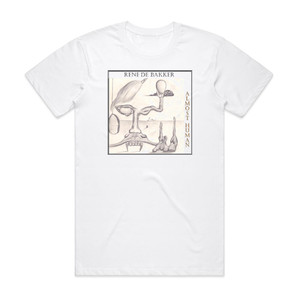 Rene de Bakker Almost Human Album Cover T-Shirt White Rene de Bakker Almost Human Album Cover T-Shirt White