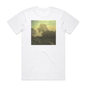 Rene de Bakker The Uncertain Path Album Cover T-Shirt White Rene de Bakker The Uncertain Path Album Cover T-Shirt White