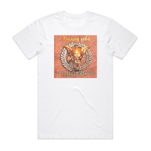 Running Wild 20 Years In History Album Cover T-Shirt White