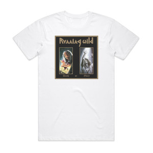 Running Wild Death Or Glory Album Cover T-Shirt White Running Wild Death Or Glory Album Cover T-Shirt White