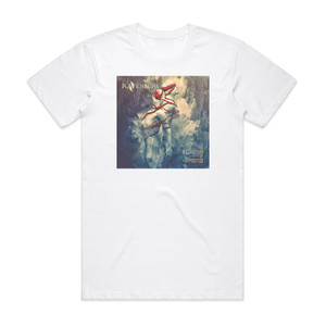 Ravenscry The Attraction Of Opposites Album Cover T-Shirt White Ravenscry The Attraction Of Opposites Album Cover T-Shirt White
