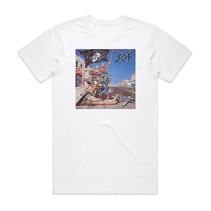 Risk Hells Animals Album Cover T-Shirt White