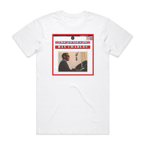 Ray Charles The Genius Of Ray Charles Album Cover T-Shirt White Ray Charles The Genius Of Ray Charles Album Cover T-Shirt White