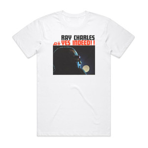 Ray Charles Yes Indeed Album Cover T-Shirt White