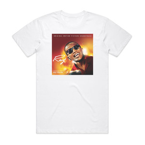 Ray Charles Ray Album Cover T-Shirt White Ray Charles Ray Album Cover T-Shirt White