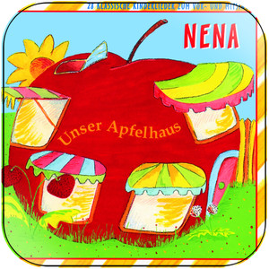 Nena Unser Apfelhaus Album Cover Sticker Nena Unser Apfelhaus Album Cover Sticker