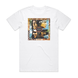 Redbone Potlatch Album Cover T-Shirt White Redbone Potlatch Album Cover T-Shirt White