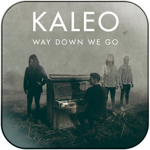 Kaleo Way Down We Go Album Cover Sticker