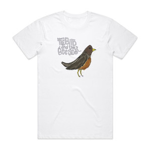 Relient K The Bird And The Bee Sides Album Cover T-Shirt White Relient K The Bird And The Bee Sides Album Cover T-Shirt White