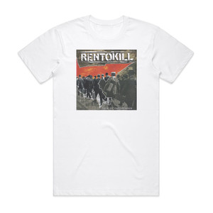 Rentokill Back To Convenience Album Cover T-Shirt White Rentokill Back To Convenience Album Cover T-Shirt White