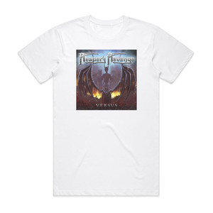 Reapers Revenge Versus Album Cover T-Shirt White