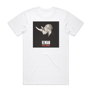 RWan Peau Rouge Album Cover T-Shirt White RWan Peau Rouge Album Cover T-Shirt White