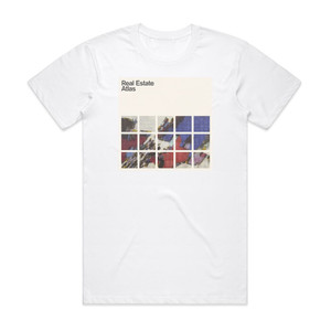 Real Estate Atlas Album Cover T-Shirt White
