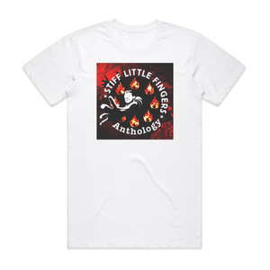 Stiff Little Fingers Anthology Album Cover T-Shirt White