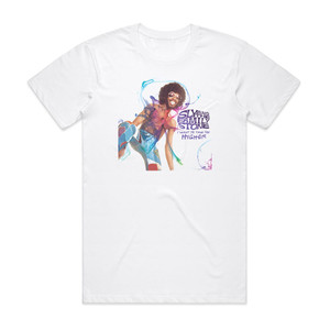 Sly and The Family Stone I Want To Take You Higher Album Cover T-Shirt White Sly and The Family Stone I Want To Take You Higher Album Cover T-Shirt White