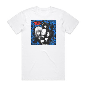 Skull No Bones About It Album Cover T-Shirt White Skull No Bones About It Album Cover T-Shirt White