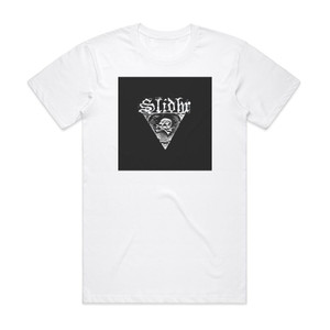 Slidhr Slidhr Album Cover T-Shirt White Slidhr Slidhr Album Cover T-Shirt White