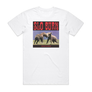 Slo Burn Amusing The Amazing 1 Album Cover T-Shirt White Slo Burn Amusing The Amazing 1 Album Cover T-Shirt White