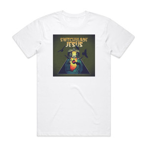 Switchblade Jesus Switchblade Jesus Album Cover T-Shirt White Switchblade Jesus Switchblade Jesus Album Cover T-Shirt White