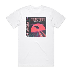 SHVPES Afterlife Album Cover T-Shirt White SHVPES Afterlife Album Cover T-Shirt White