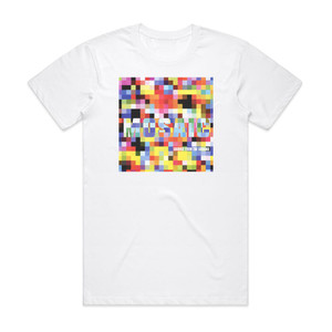 Sounds From the Ground Mosaic Album Cover T-Shirt White Sounds From the Ground Mosaic Album Cover T-Shirt White
