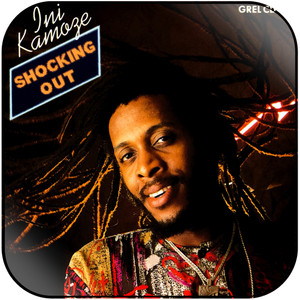 Ini Kamoze Shocking Out Album Cover Sticker Ini Kamoze Shocking Out Album Cover Sticker