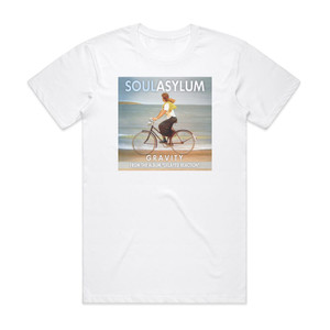 Soul Asylum Gravity Album Cover T-Shirt White Soul Asylum Gravity Album Cover T-Shirt White