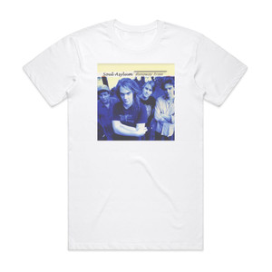 Soul Asylum Runaway Train 1 Album Cover T-Shirt White Soul Asylum Runaway Train 1 Album Cover T-Shirt White
