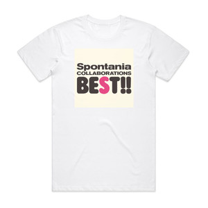 Spontania Collaborations Best Album Cover T-Shirt White