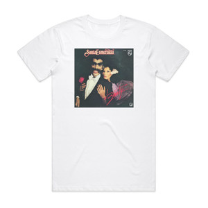 Santa Esmeralda Beauty Album Cover T-Shirt White Santa Esmeralda Beauty Album Cover T-Shirt White