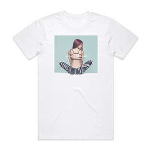 Shym Solitaire Album Cover T-Shirt White Shym Solitaire Album Cover T-Shirt White