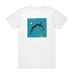 Steve Winwood Arc Of A Diver 1 Album Cover T-Shirt White Steve Winwood Arc Of A Diver 1 Album Cover T-Shirt White