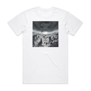 Siege of Power Warning Blast Album Cover T-Shirt White Siege of Power Warning Blast Album Cover T-Shirt White
