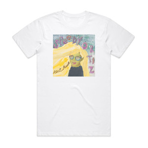Speedy Ortiz Real Hair Album Cover T-Shirt White Speedy Ortiz Real Hair Album Cover T-Shirt White