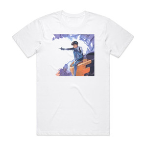Shiro Sagisu Refrain Of Evangelion 1 Album Cover T-Shirt White Shiro Sagisu Refrain Of Evangelion 1 Album Cover T-Shirt White