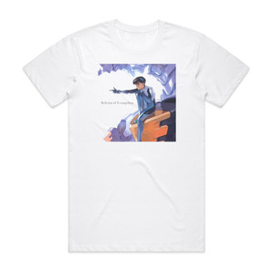 Shiro Sagisu Refrain Of Evangelion Album Cover T-Shirt White Shiro Sagisu Refrain Of Evangelion Album Cover T-Shirt White