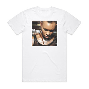 Skin Fleshwounds Album Cover T-Shirt White Skin Fleshwounds Album Cover T-Shirt White