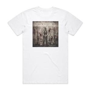 Sedate Illusion Ungod Me Album Cover T-Shirt White Sedate Illusion Ungod Me Album Cover T-Shirt White
