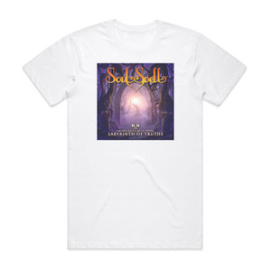 Soulspell The Labyrinth Of Truths Album Cover T-Shirt White Soulspell The Labyrinth Of Truths Album Cover T-Shirt White