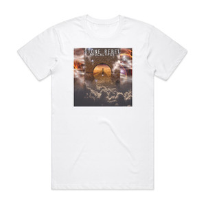 Stone Rebel Apocalypse Album Cover T-Shirt White Stone Rebel Apocalypse Album Cover T-Shirt White