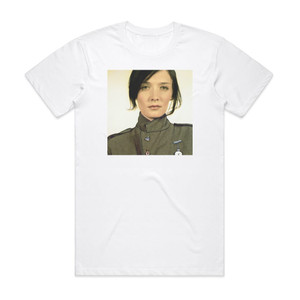 Sarah Blasko The Overture The Underscore Album Cover T-Shirt White Sarah Blasko The Overture The Underscore Album Cover T-Shirt White