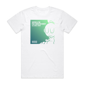 Sarah deCourcy Seconds Away Album Cover T-Shirt White Sarah deCourcy Seconds Away Album Cover T-Shirt White