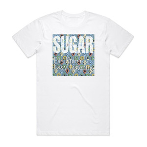 Sugar File Under Easy Listening Album Cover T-Shirt White Sugar File Under Easy Listening Album Cover T-Shirt White