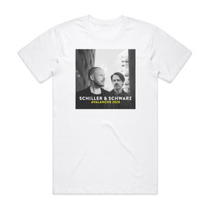 Schiller Avalanche Album Cover T-Shirt White Schiller Avalanche Album Cover T-Shirt White