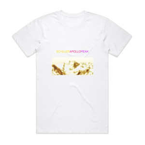 Schiller Apollo Peak Album Cover T-Shirt White Schiller Apollo Peak Album Cover T-Shirt White