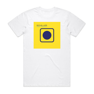 Schiller Tired Of Being Alone Album Cover T-Shirt White Schiller Tired Of Being Alone Album Cover T-Shirt White