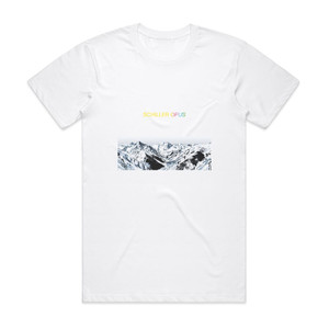 Schiller Opus Album Cover T-Shirt White Schiller Opus Album Cover T-Shirt White