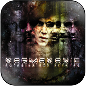 Karmakanic Entering The Spectra Album Cover Sticker Karmakanic Entering The Spectra Album Cover Sticker